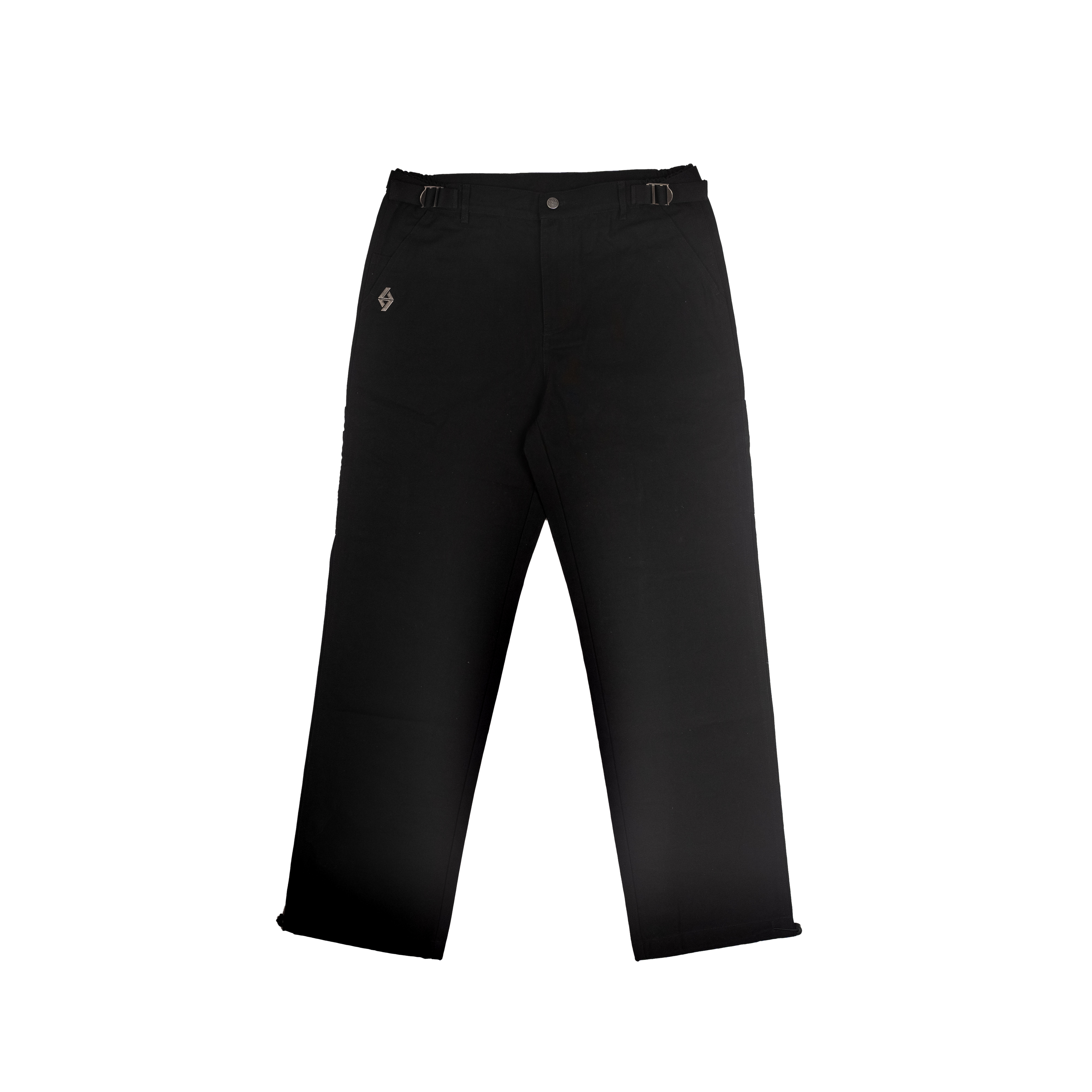Black Everyday Essential Pants