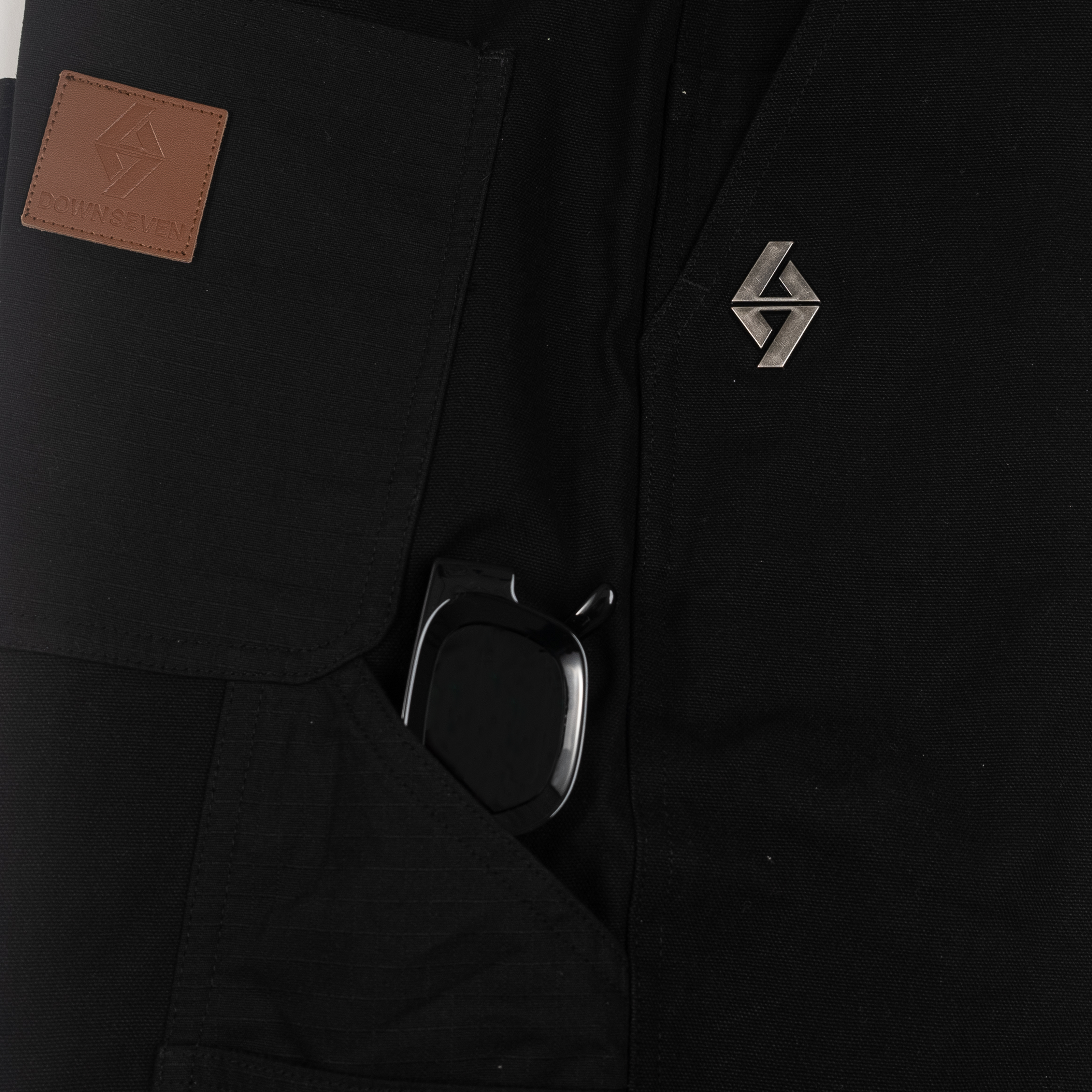 Black Everyday Essential Pants