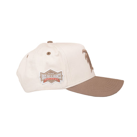 Old English B Snapback (Brown)
