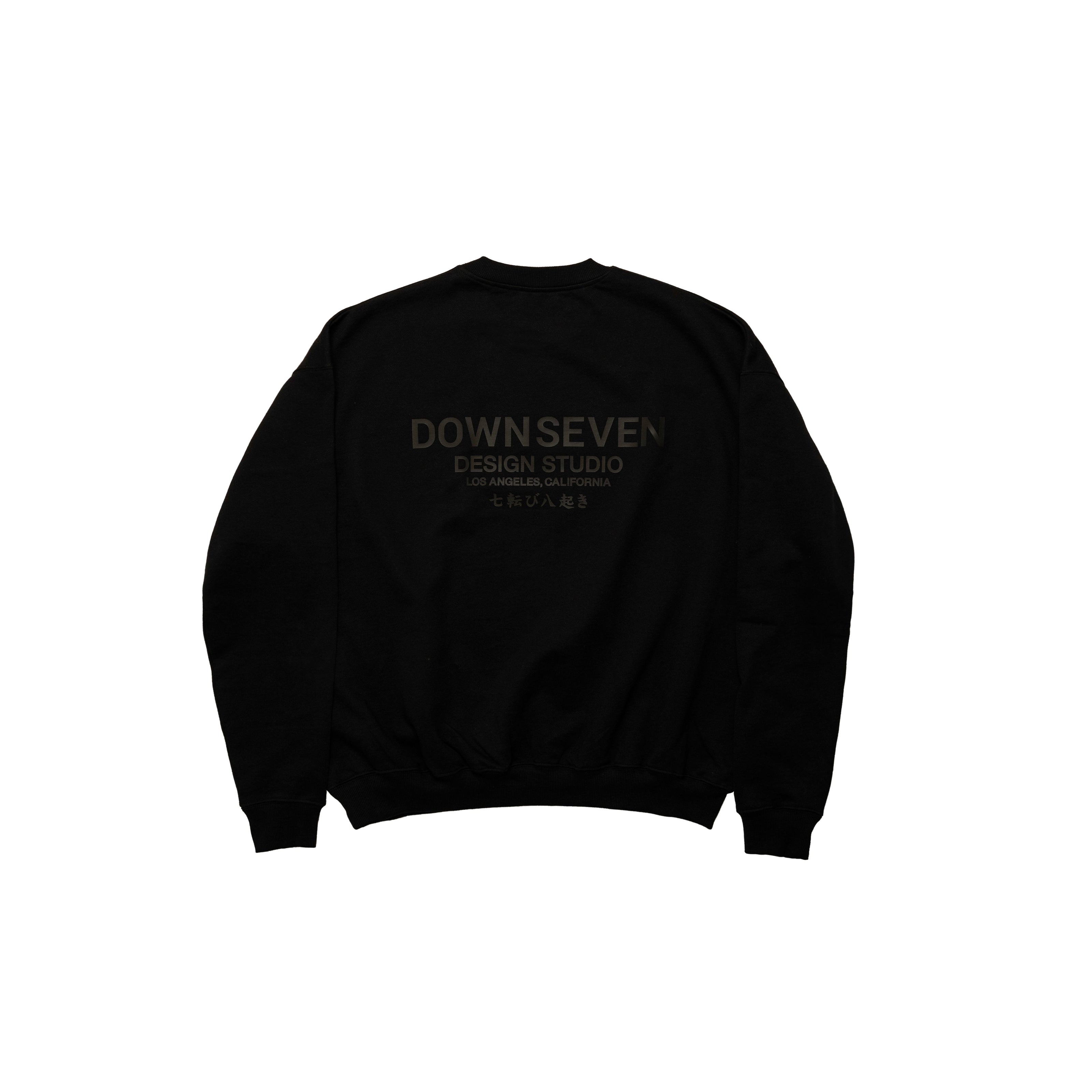 BLACKED OUT DS DESIGN STUDIO CREWNECK