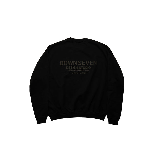 BLACKED OUT DS DESIGN STUDIO CREWNECK