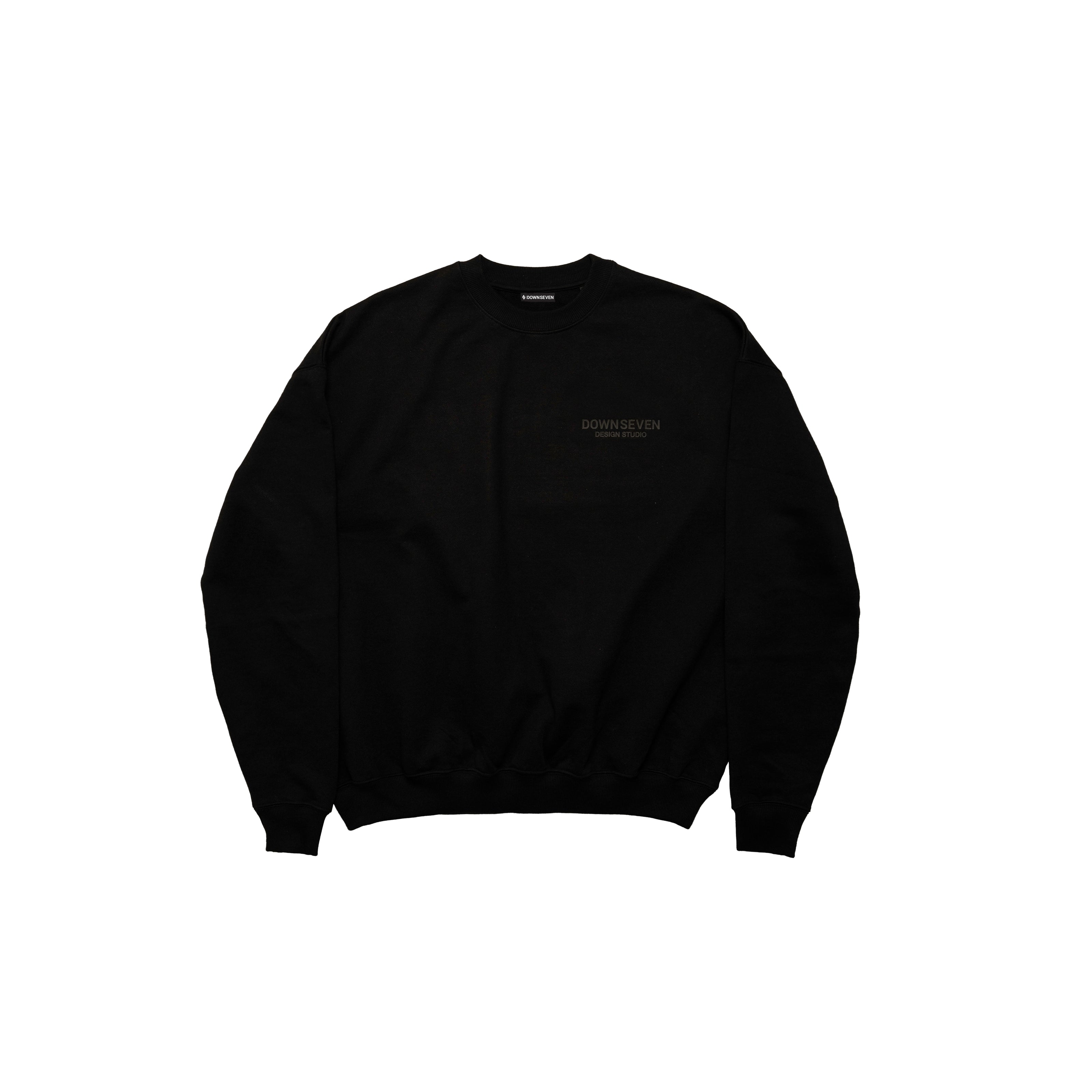 BLACKED OUT DS DESIGN STUDIO CREWNECK