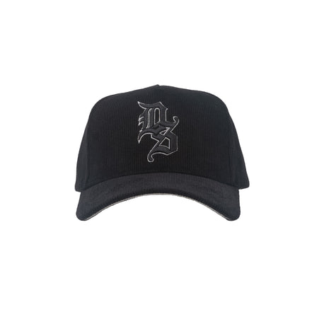 Black Corduroy Hat