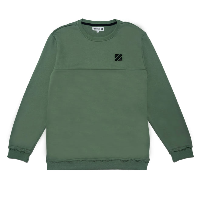 JADE DISTRESSED CREW NECK