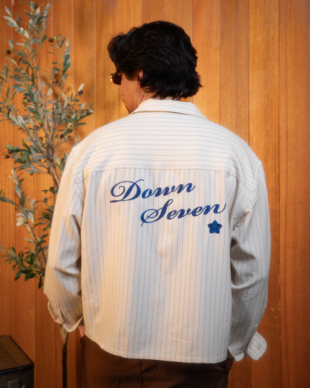 Nagare Stripe Shirt Cream