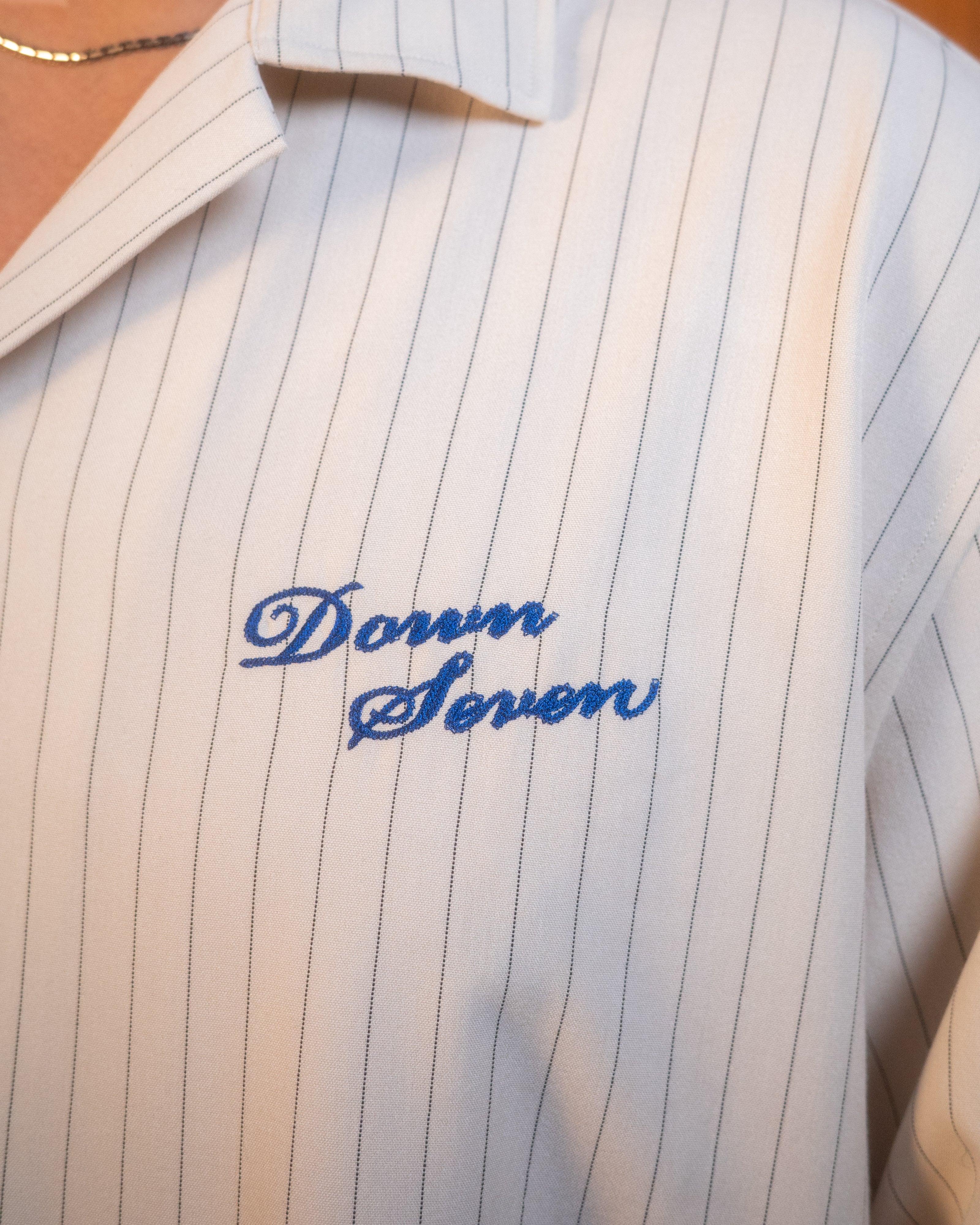 Nagare Stripe Shirt Cream