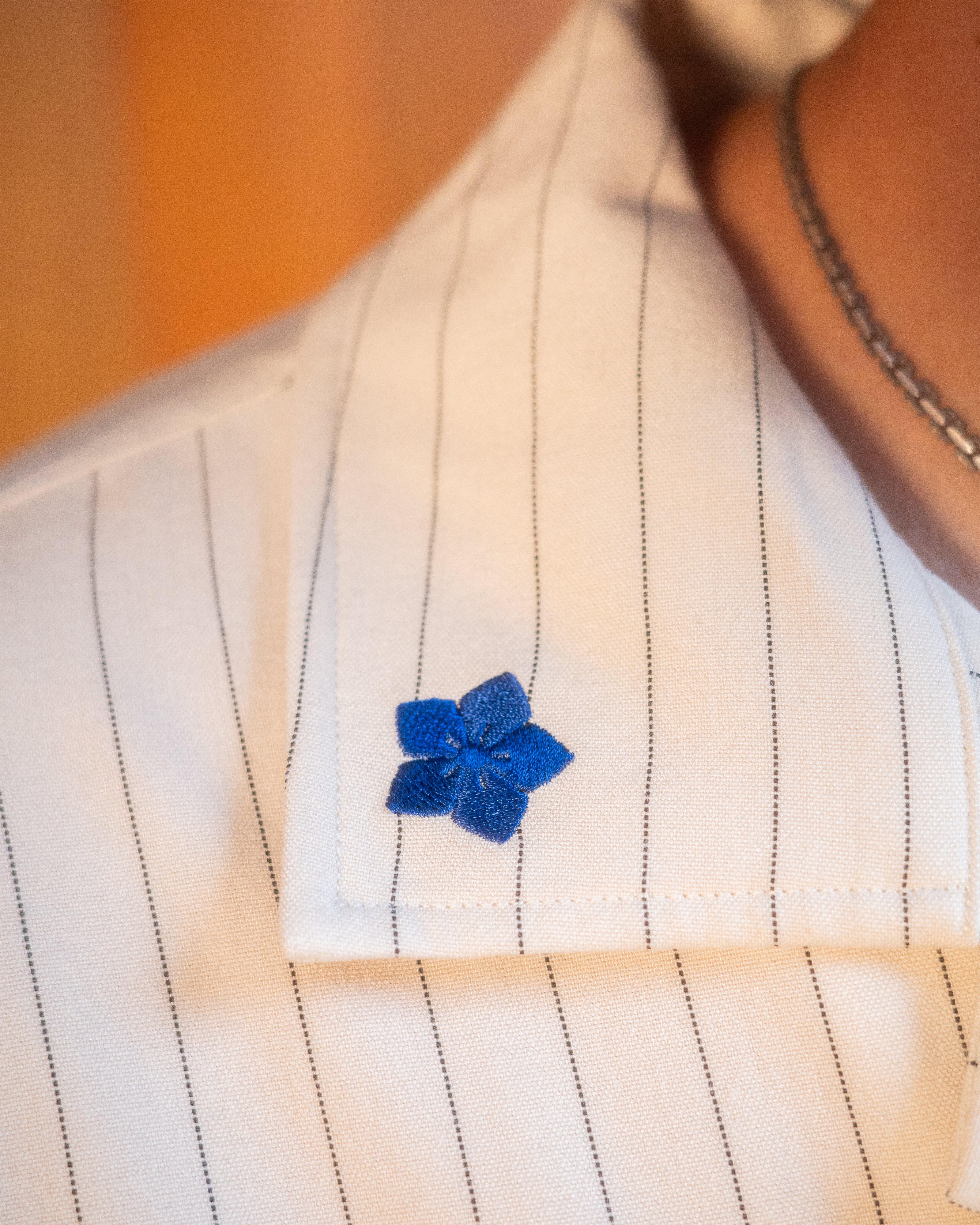 Nagare Stripe Shirt Cream