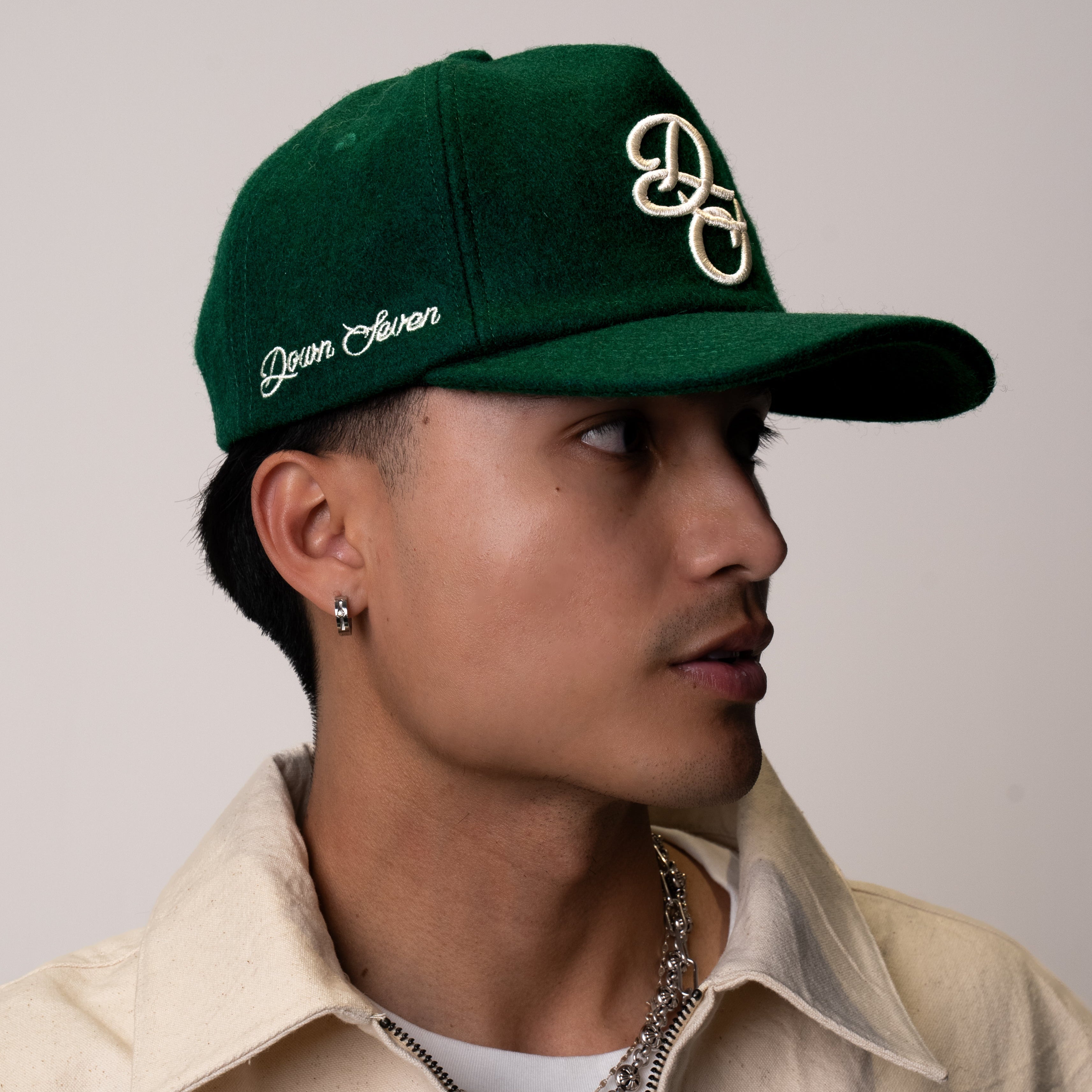 Racing Green Wool Hat