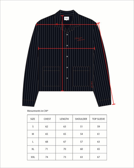 Nagare Stripe Shirt Cream