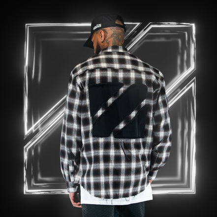 DISTRESSED FALL FLANNEL