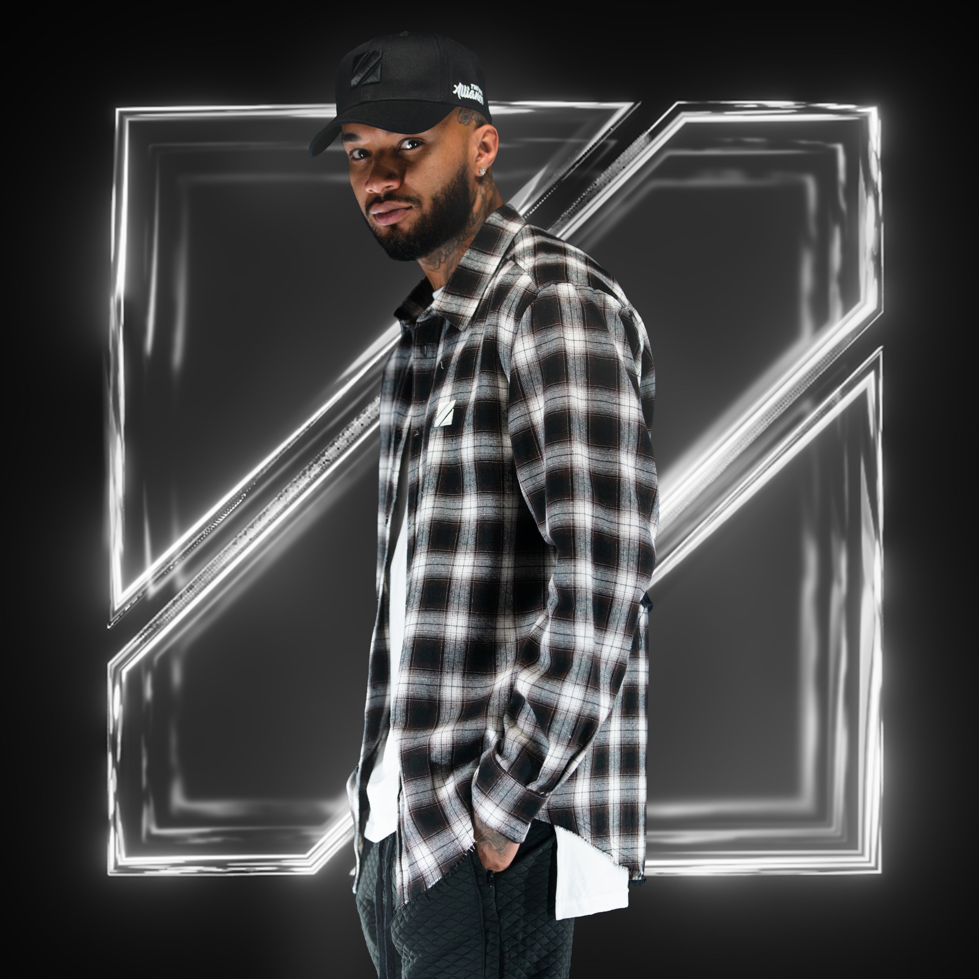 DISTRESSED FALL FLANNEL