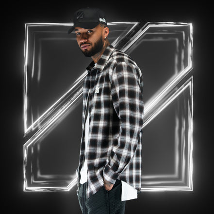 DISTRESSED FALL FLANNEL